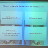 Taller voluntarios «la promoción y prevención de la salud mental»